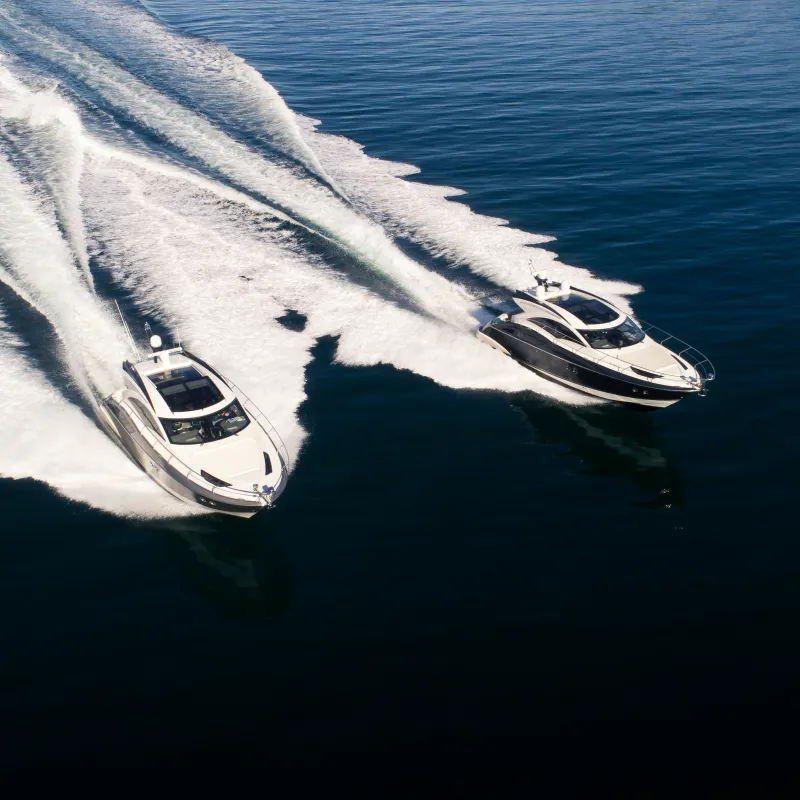 forge and opus traveling the waters side by side