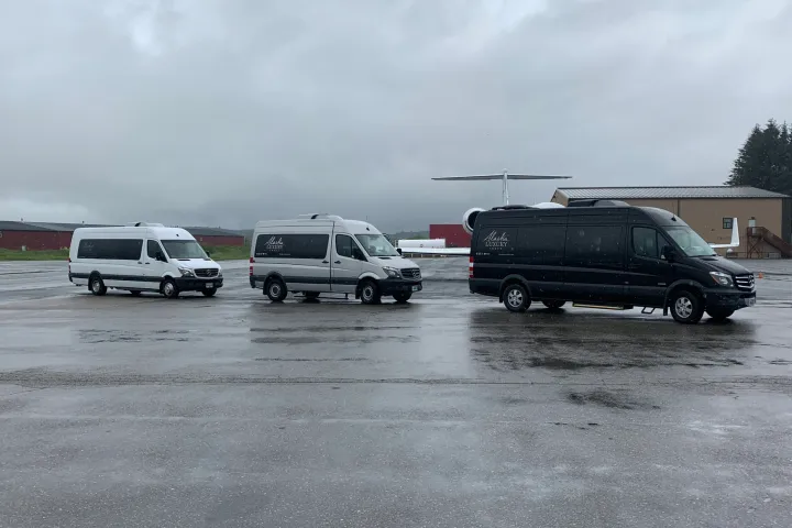 a car parked in a parking lot