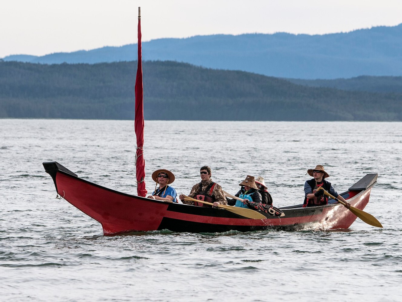 native canoe Alaska